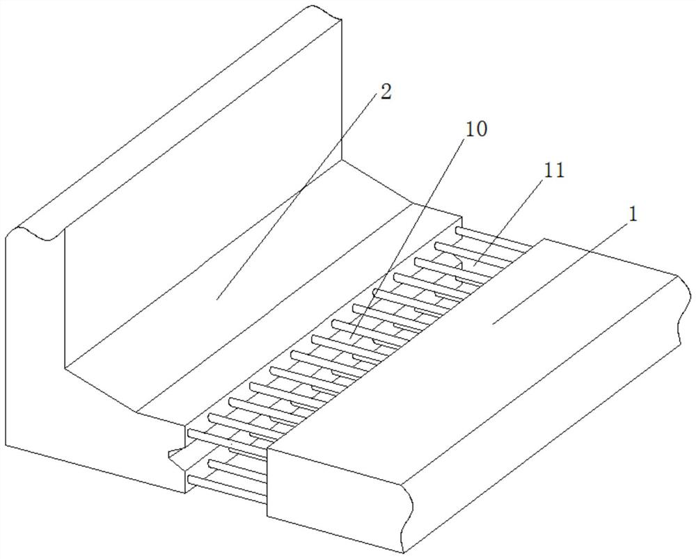 Assembled integral type subway station structure