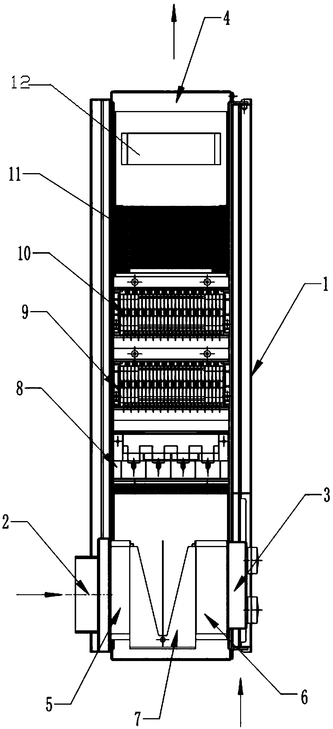 Wall-hanging fresh air fan