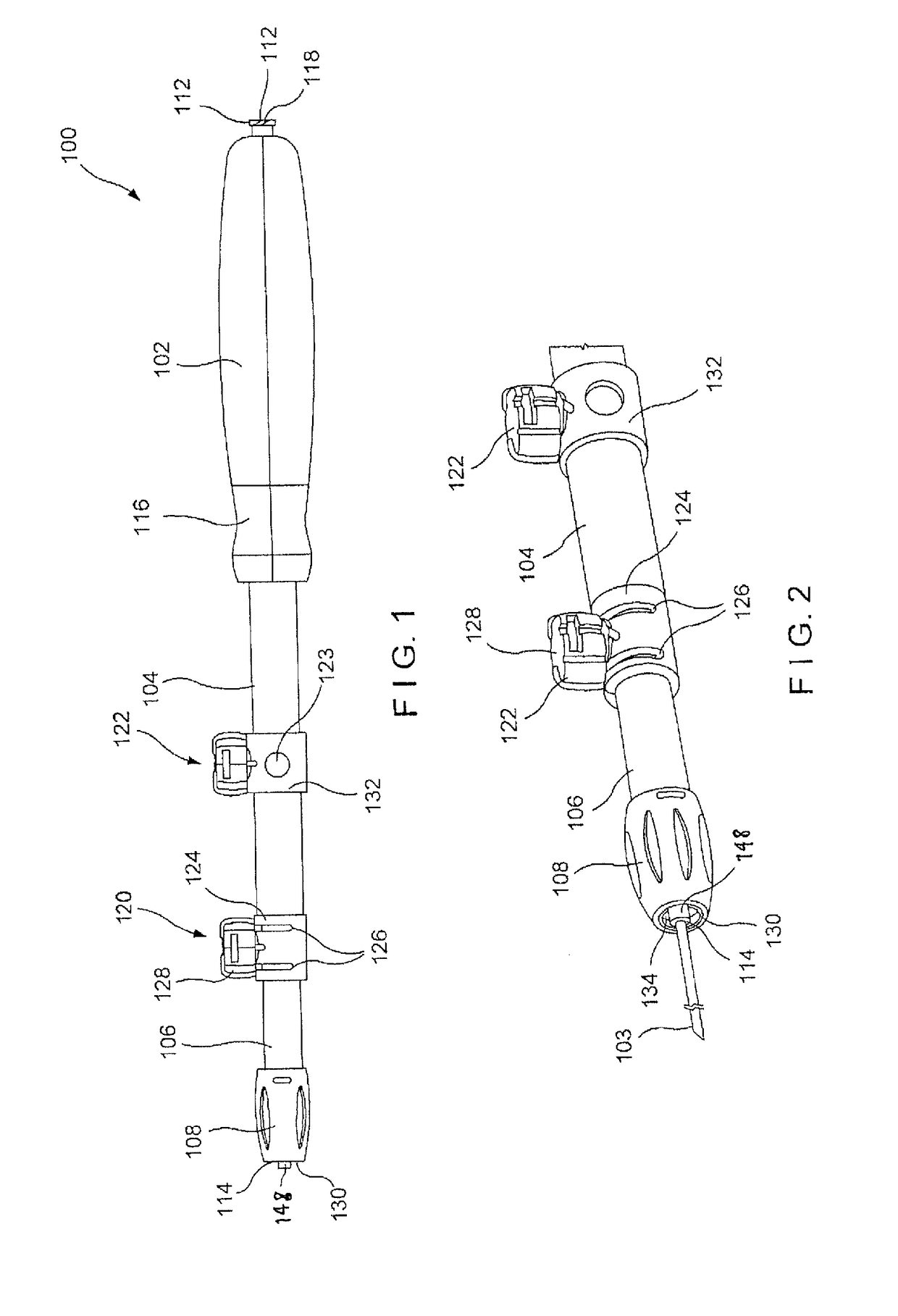 Endoscopic ultrasound fine needle aspiration device