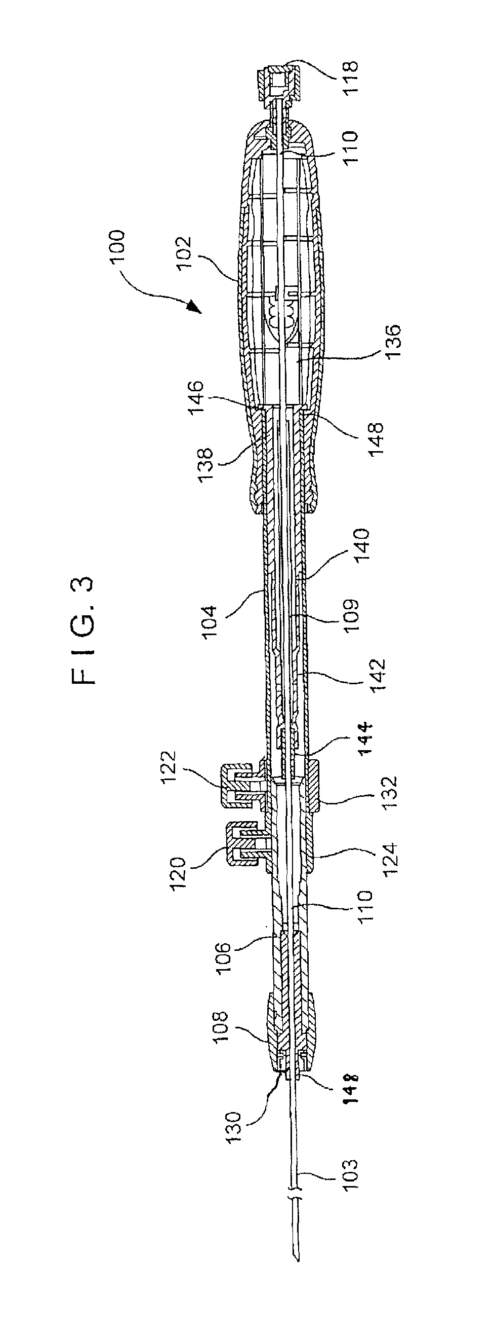 Endoscopic ultrasound fine needle aspiration device