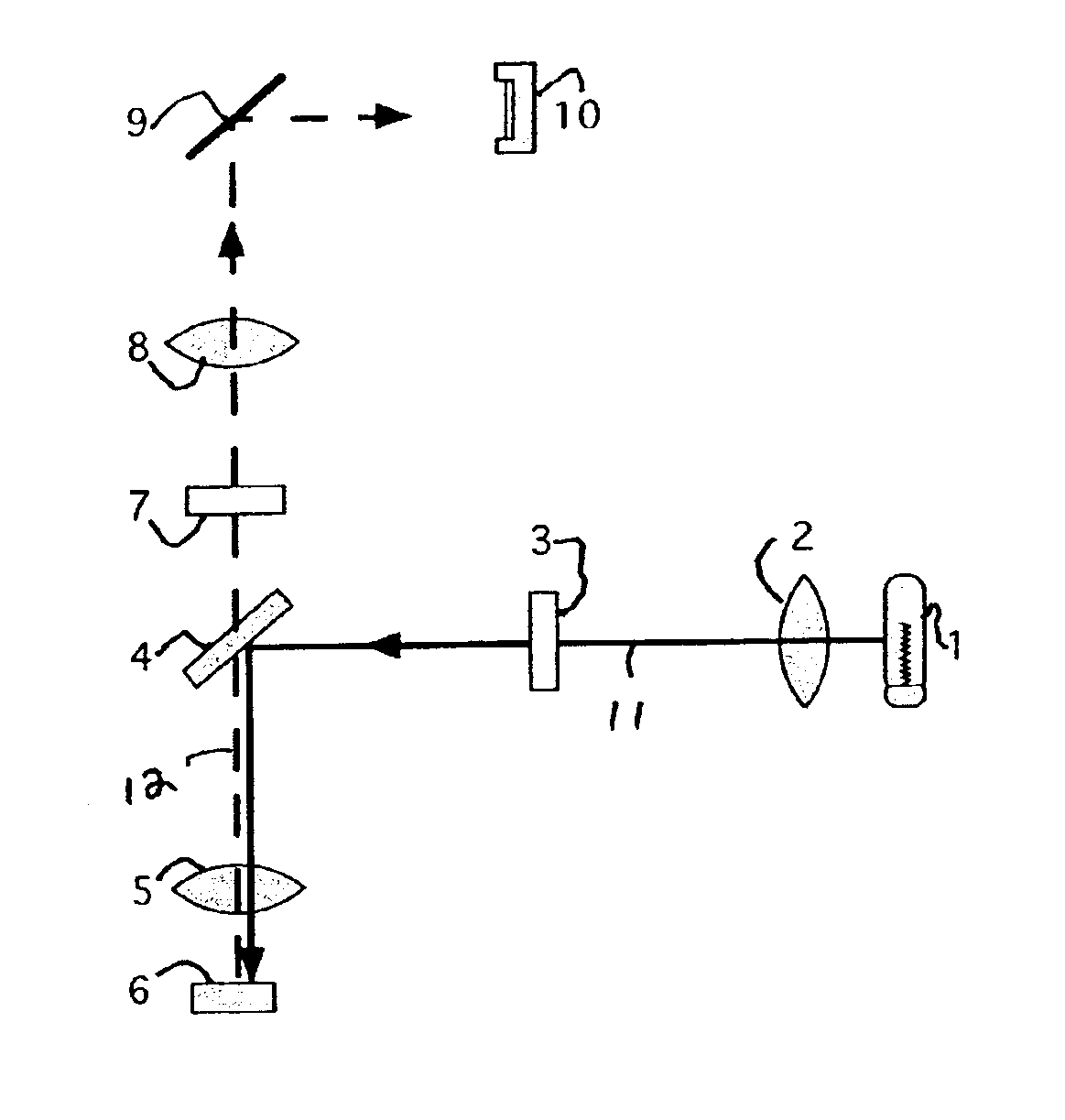 Color detection in random array of microspheres