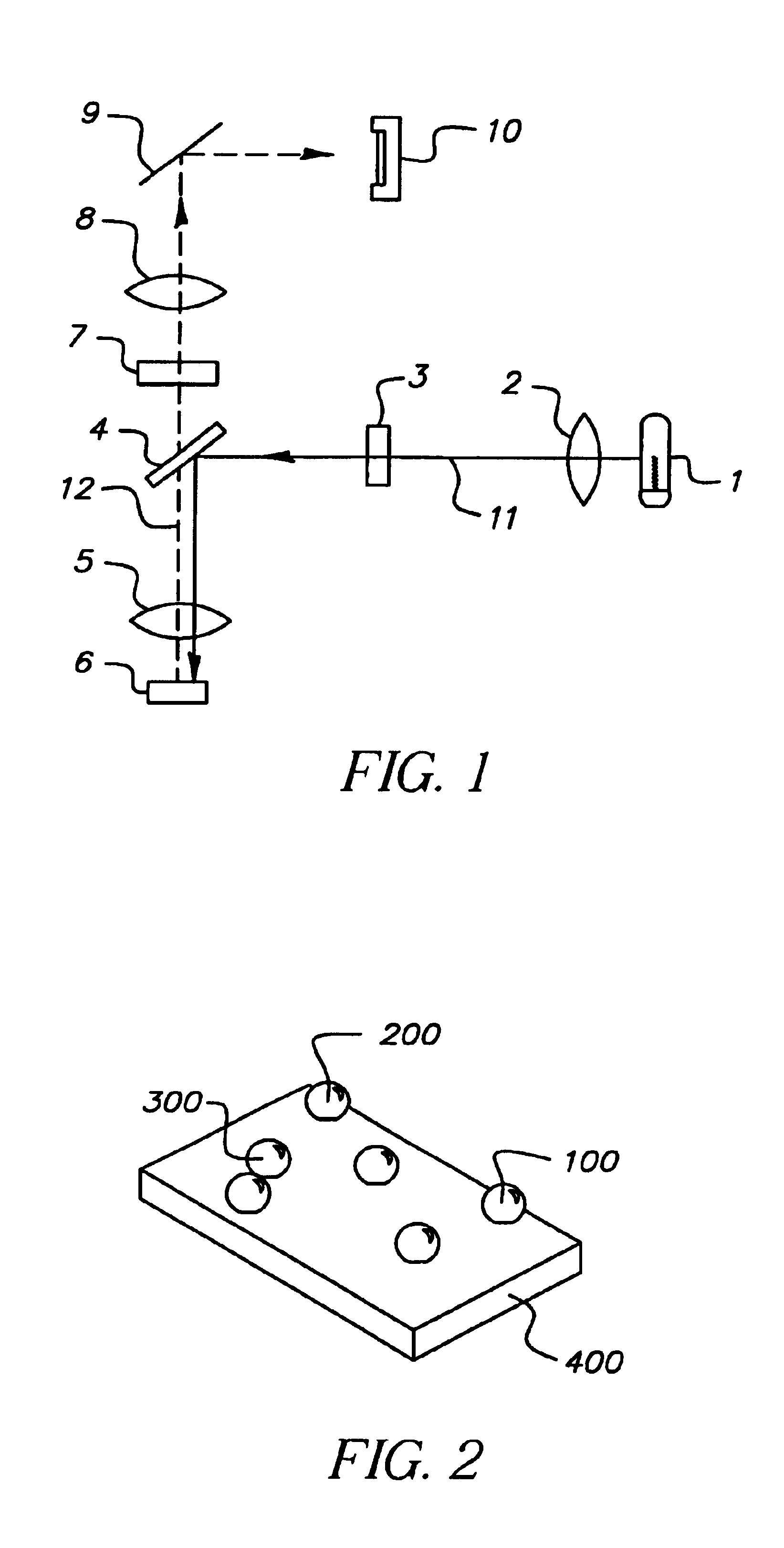 Color detection in random array of microspheres