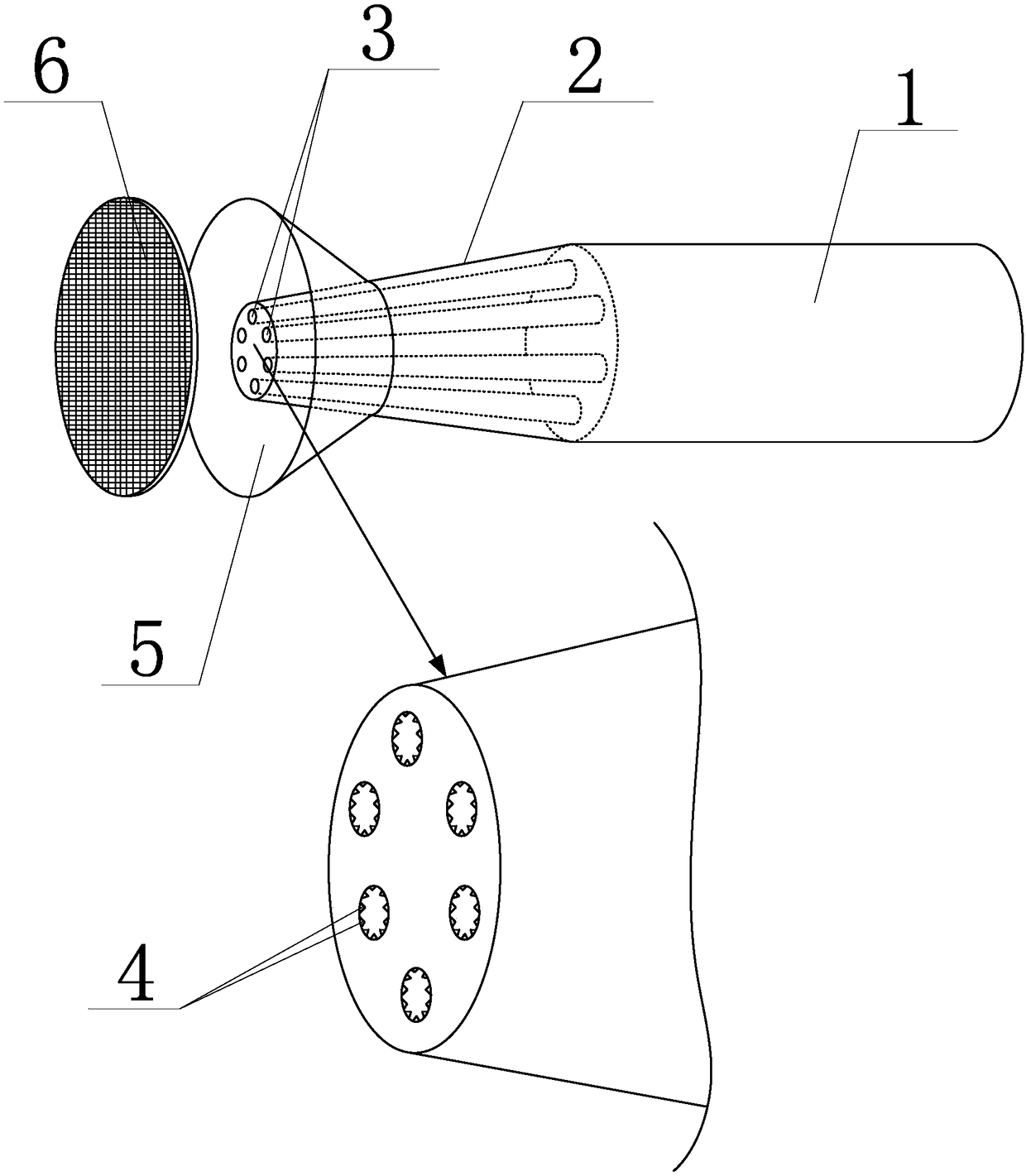 Spraying equipment for improving spraying efficiency of inner wall of furniture