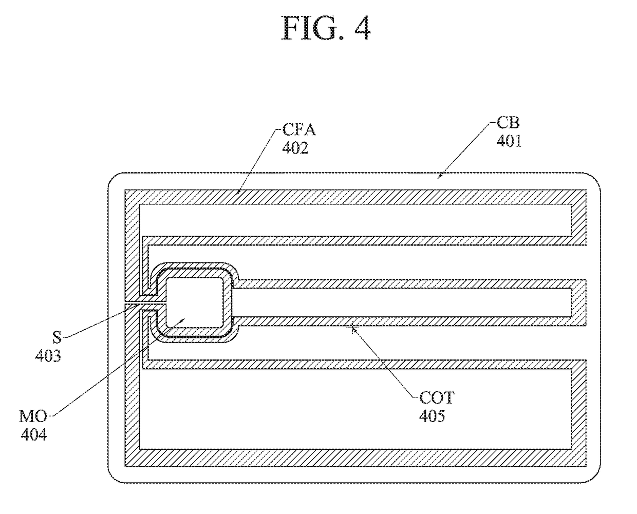 Smartcard with coupling frame antenna