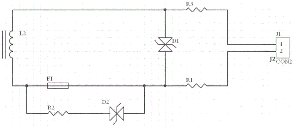 Signal lightning protection device