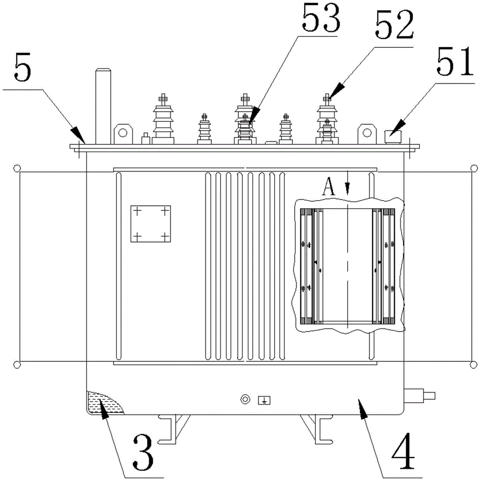 High overload capacity distribution transformer