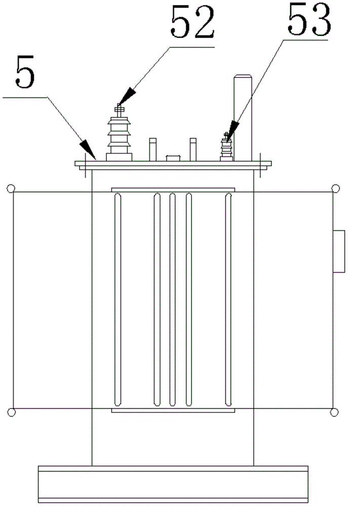 High overload capacity distribution transformer