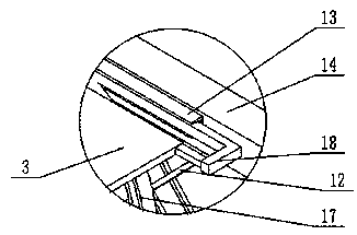 Lateral three-dimensional parking device