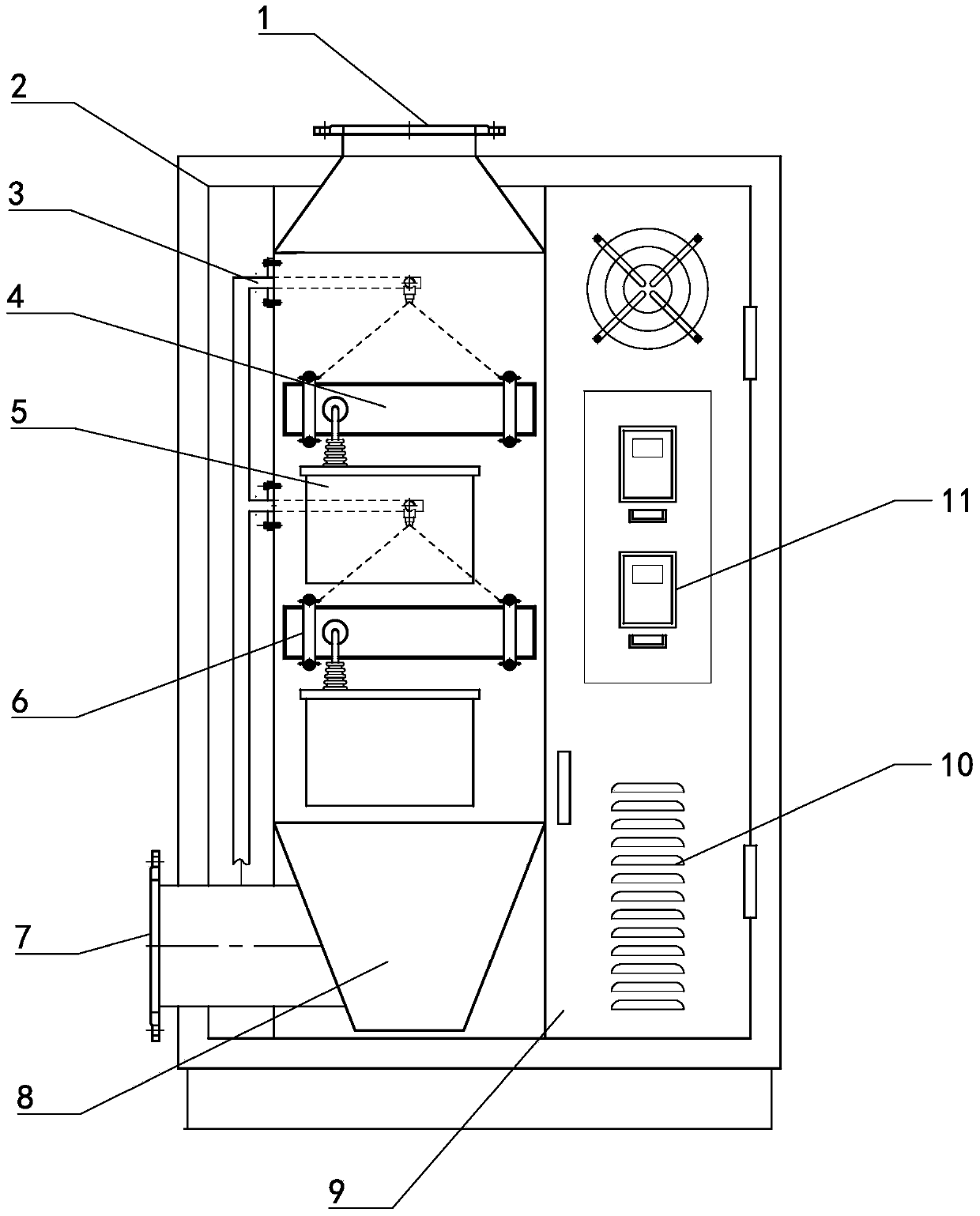 Normal-temperature flue gas denitration method