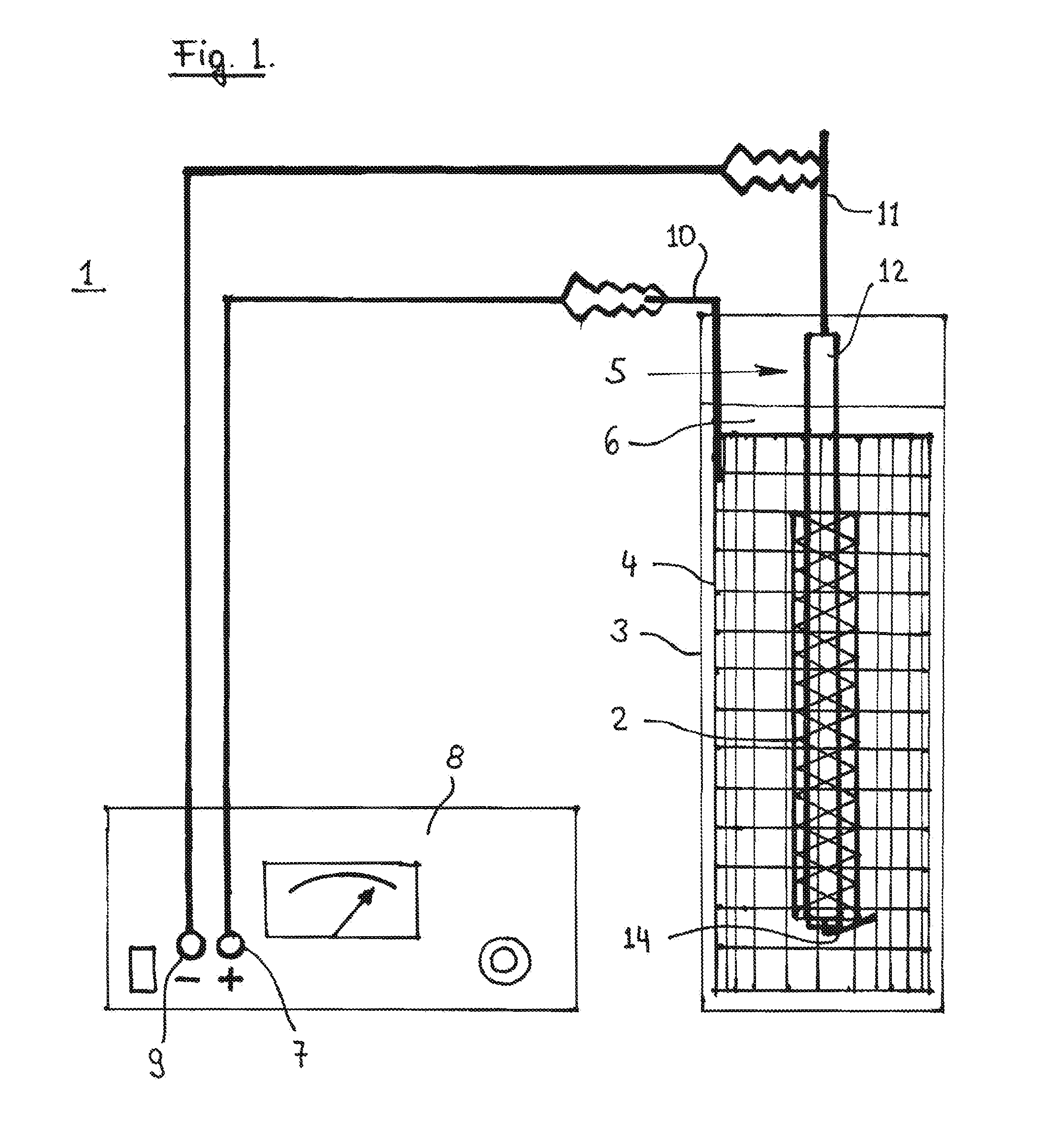 Medical product comprising a chitosan-coated wall and a method for manufacturing a medical product