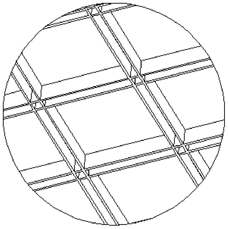 Wear-resistant and impact-resistant logistics carriage bottom plate