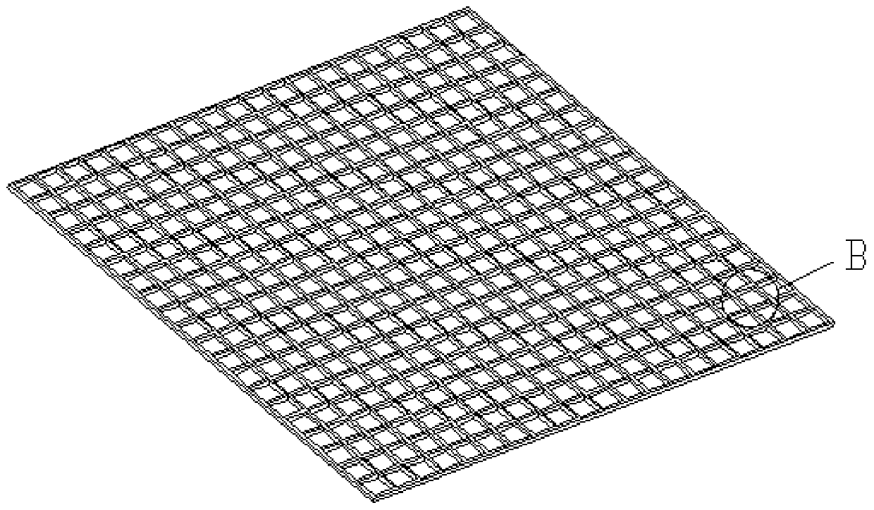 Wear-resistant and impact-resistant logistics carriage bottom plate