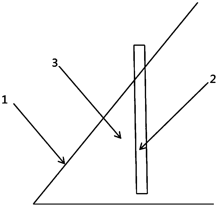 Calculating method for vertical bearing capacity correction coefficient and bearing capacity of inclined steep slope bridge pile foundation