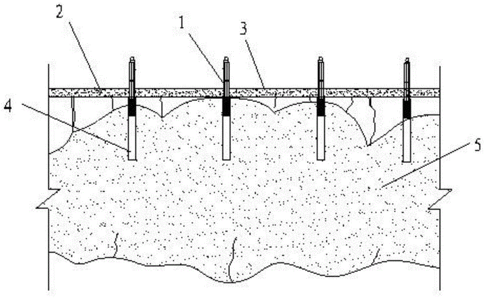 Method for repairing crack of asphalt concrete pavement