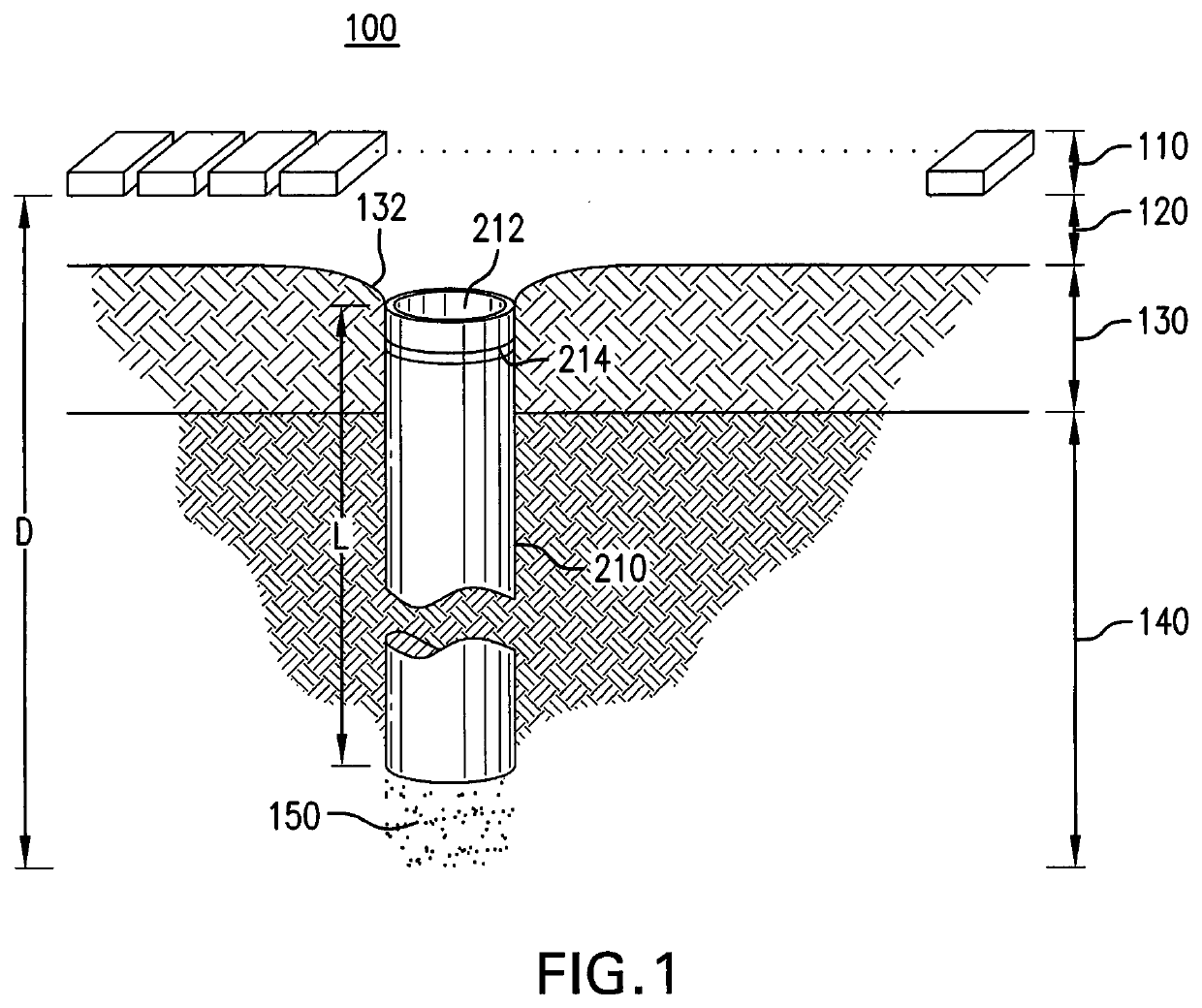 Method for installation of system for paver support