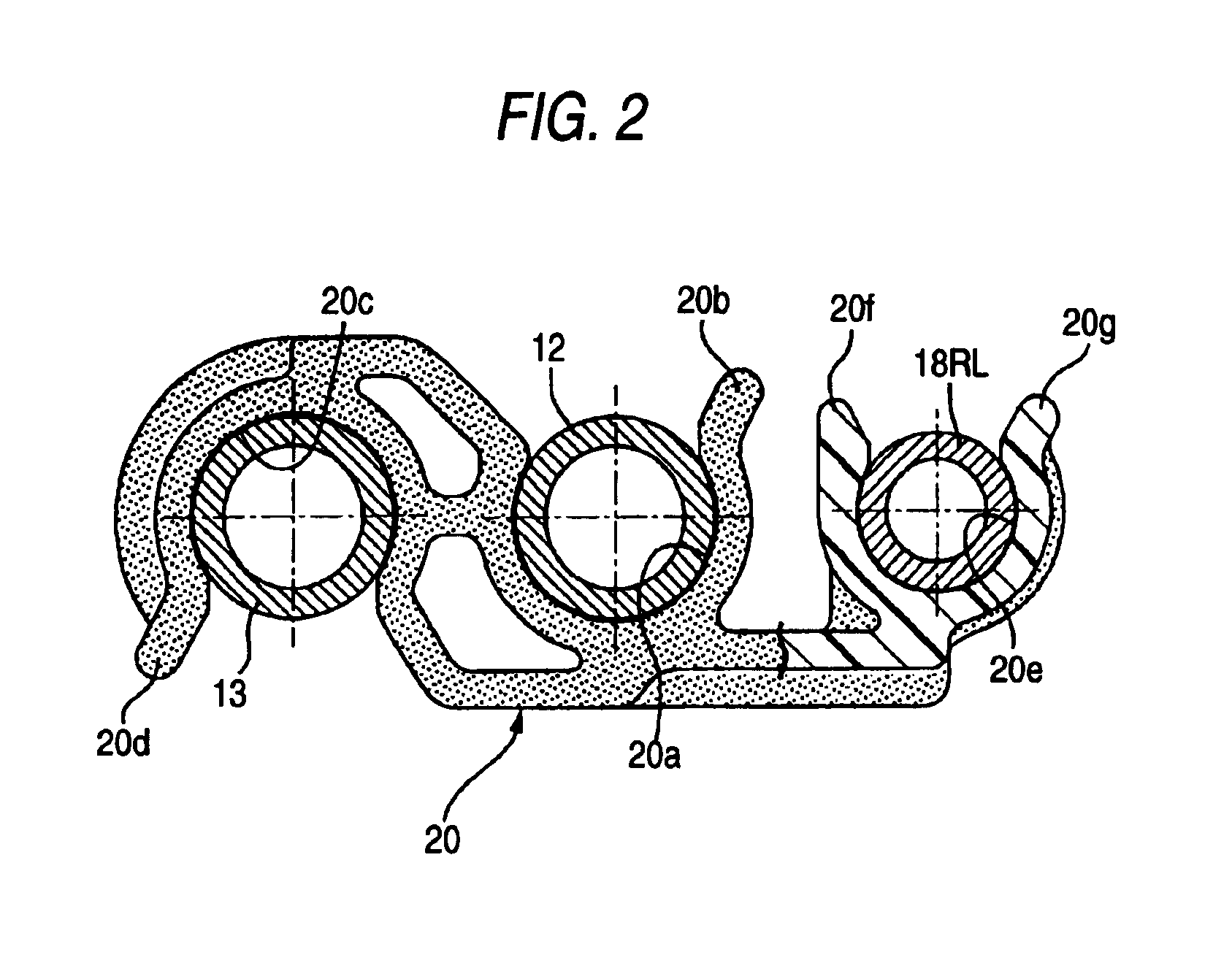 Antistatic structure of fuel pipe