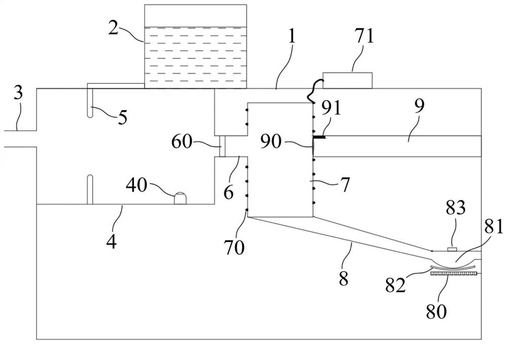 Magnetic field offset particulate matter collecting device and collecting method