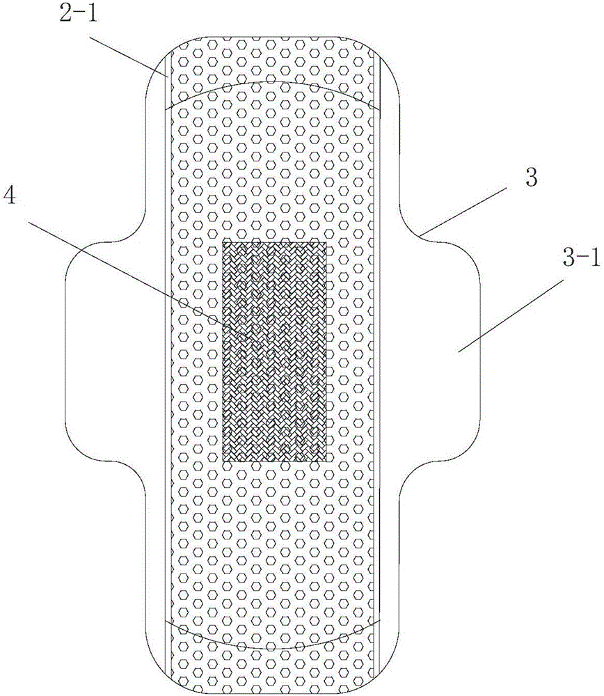 Healthcare sanitary towel containing borneol flake