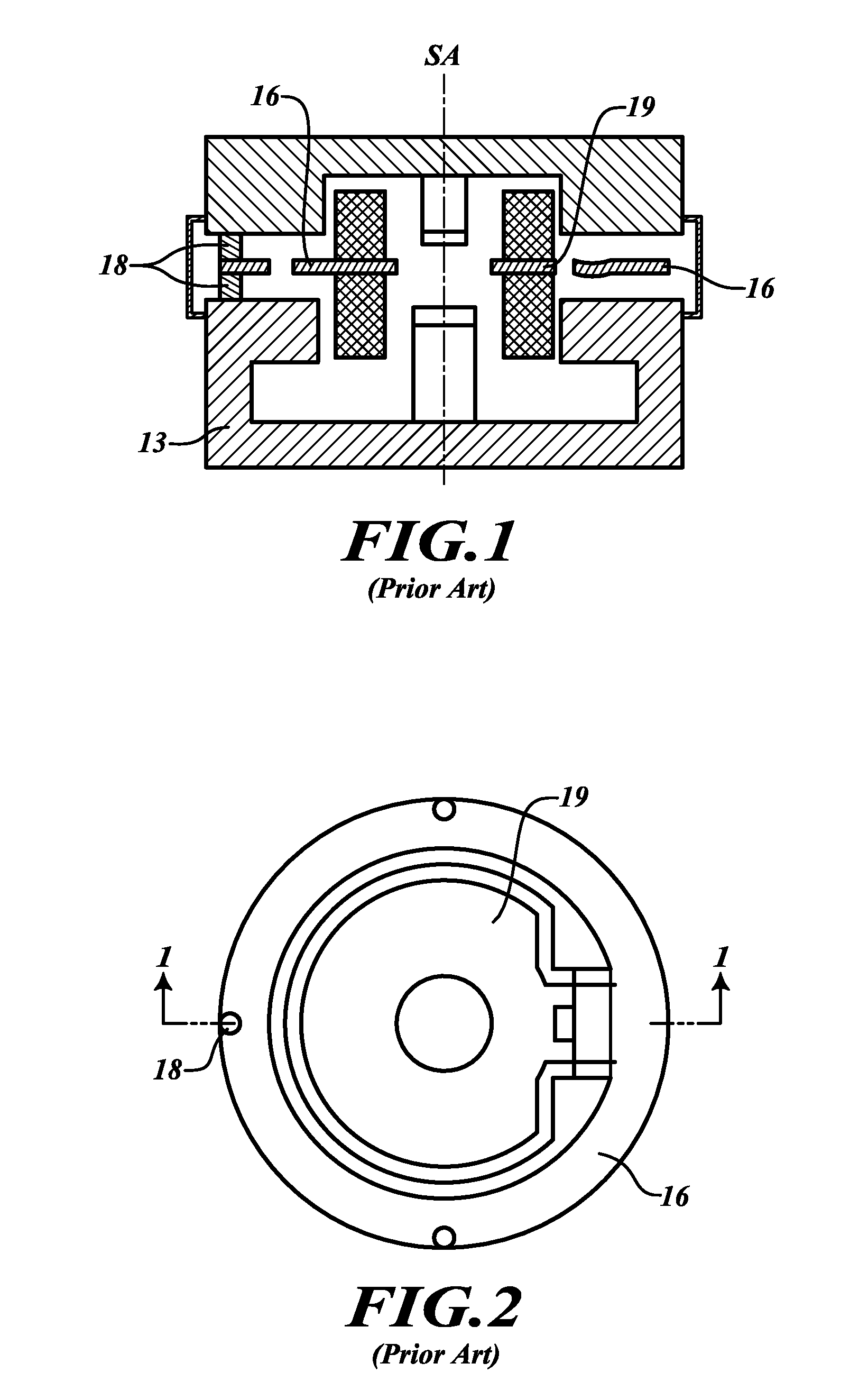 Stress reduction components for sensors