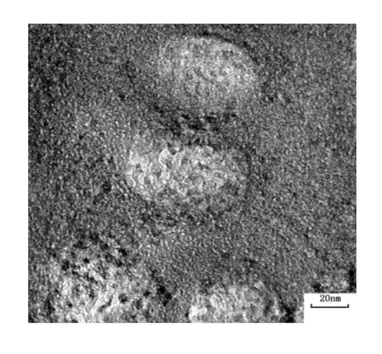 Method of in situ synthesis by thermite reaction with sol-gel and FeNiCrTi/NiAl-A12O3 nanocomposite materials prepared by the method