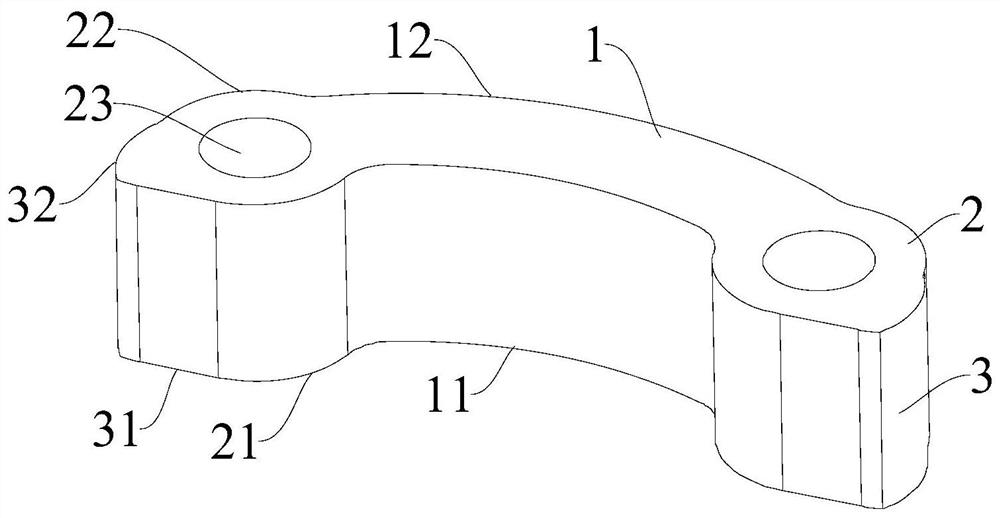 Balance block, rotor component and compressor