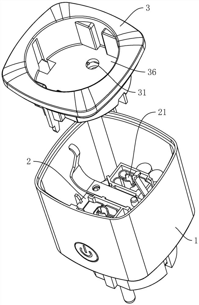 Intelligent socket with child protection function