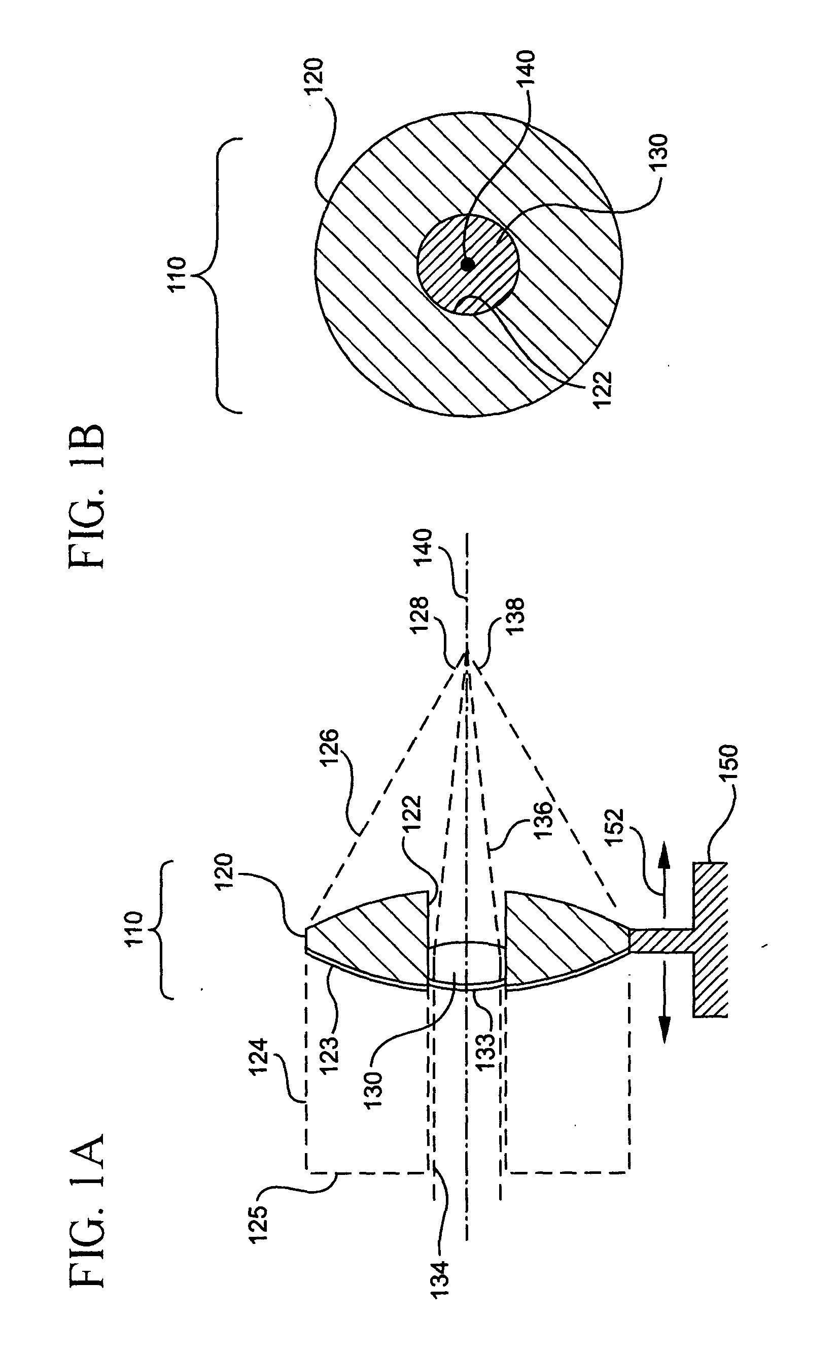 Dual-band lens