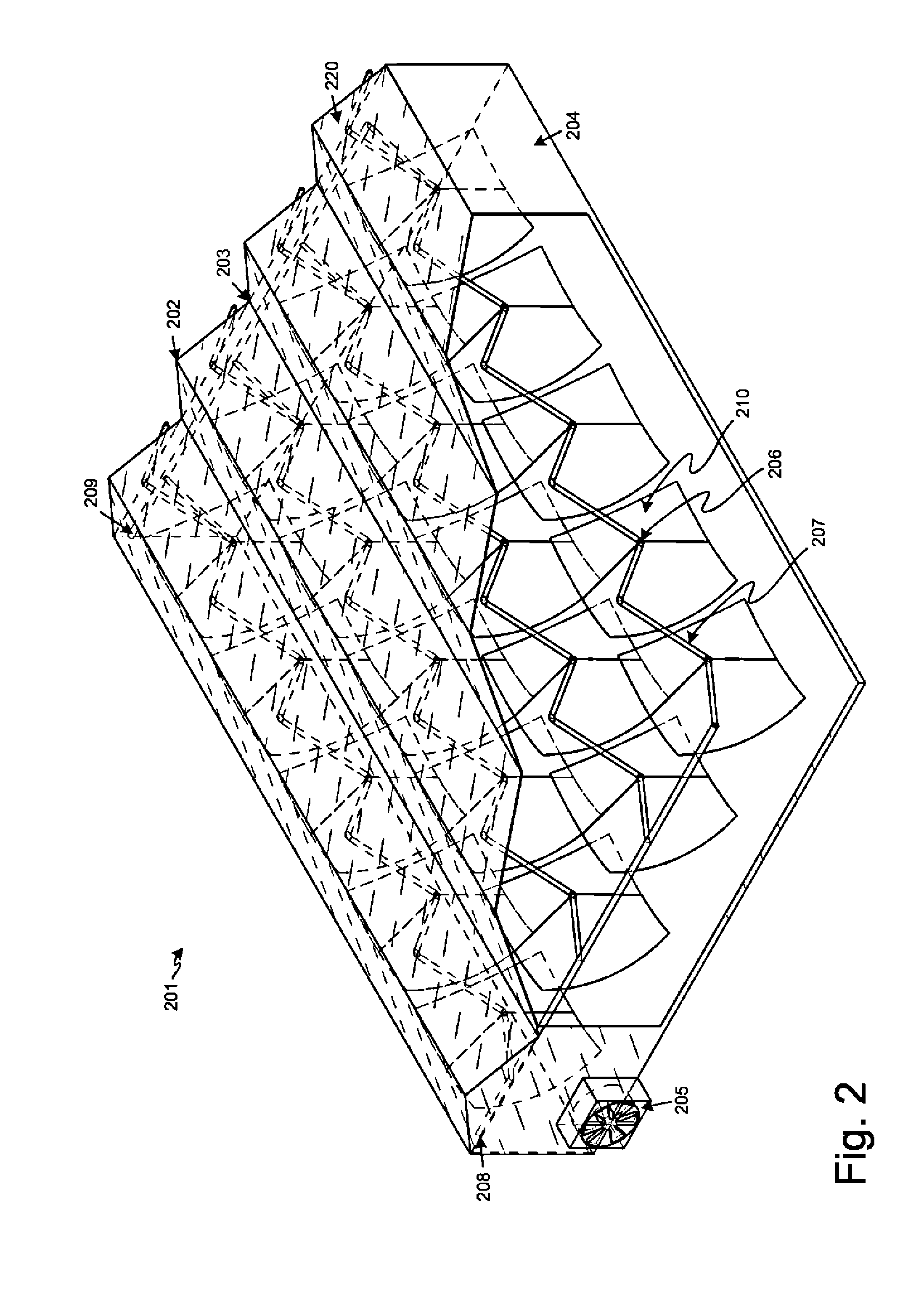 Concentrating Solar Power With Glasshouses