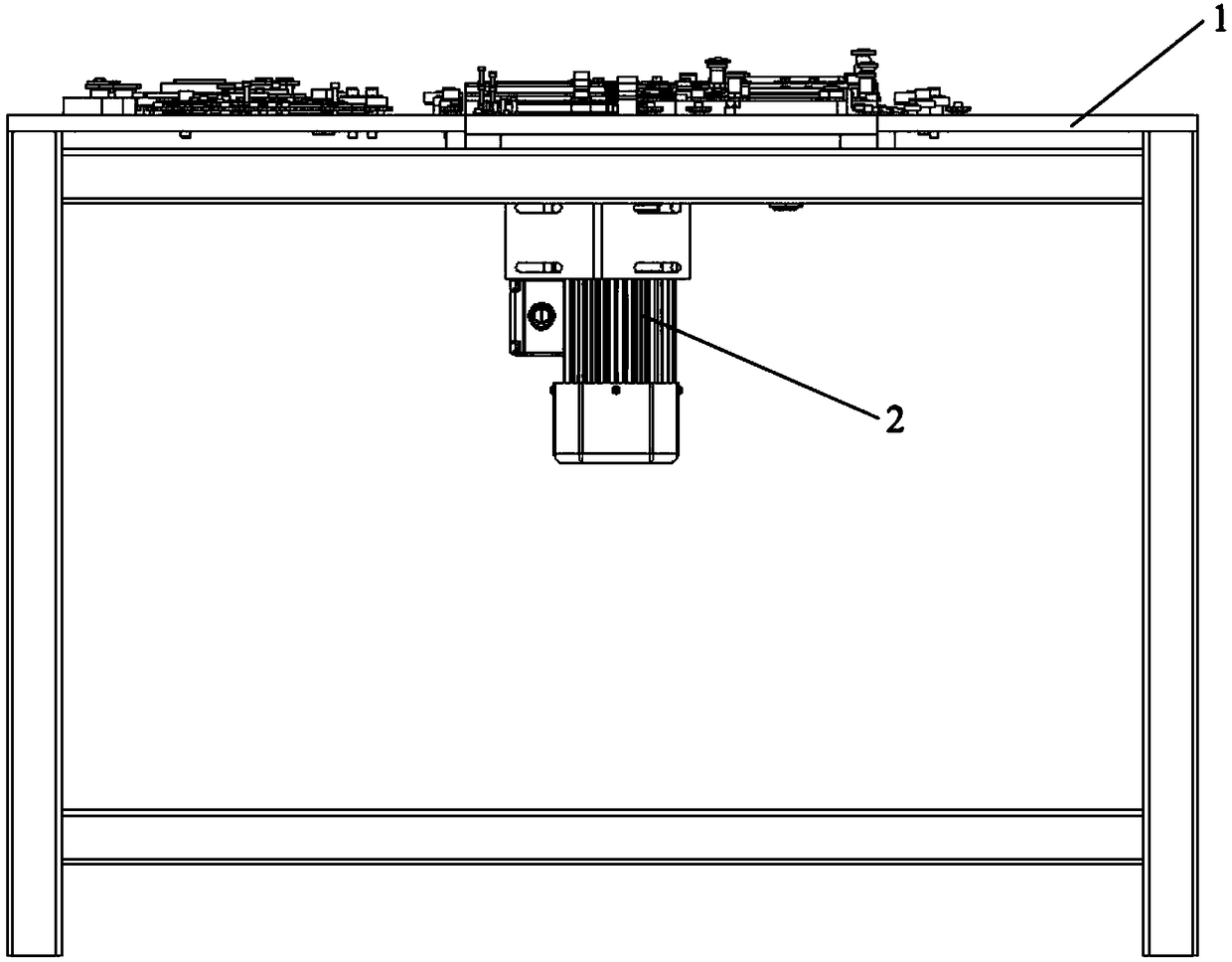 Multi-channel chain tight joint and missing part detection machine