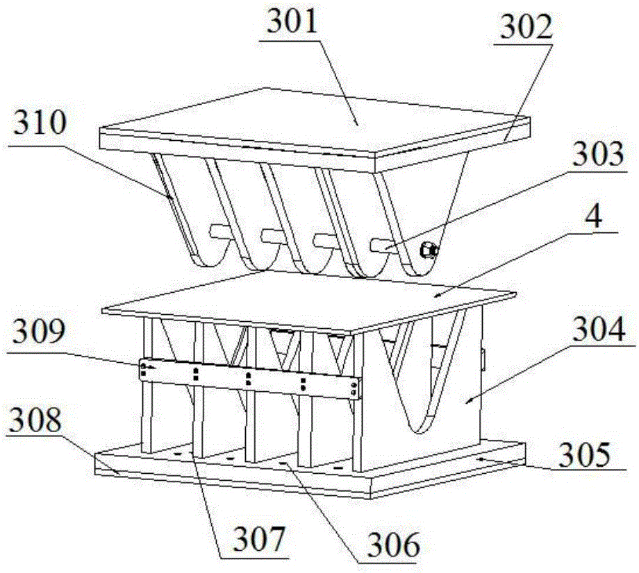 Creep age forming method for wallboard and pre-pressing mold