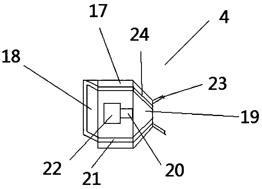 Control method of adjustable vortex ejection rod-climbing robot