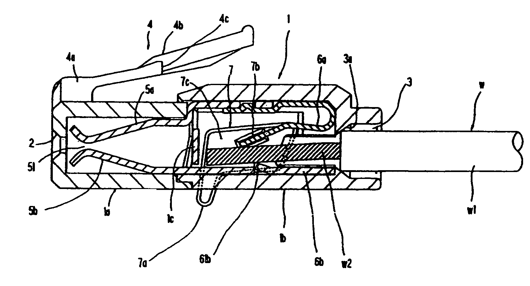 Plug for speaker cables, and speaker terminal and speaker terminal system provided with them