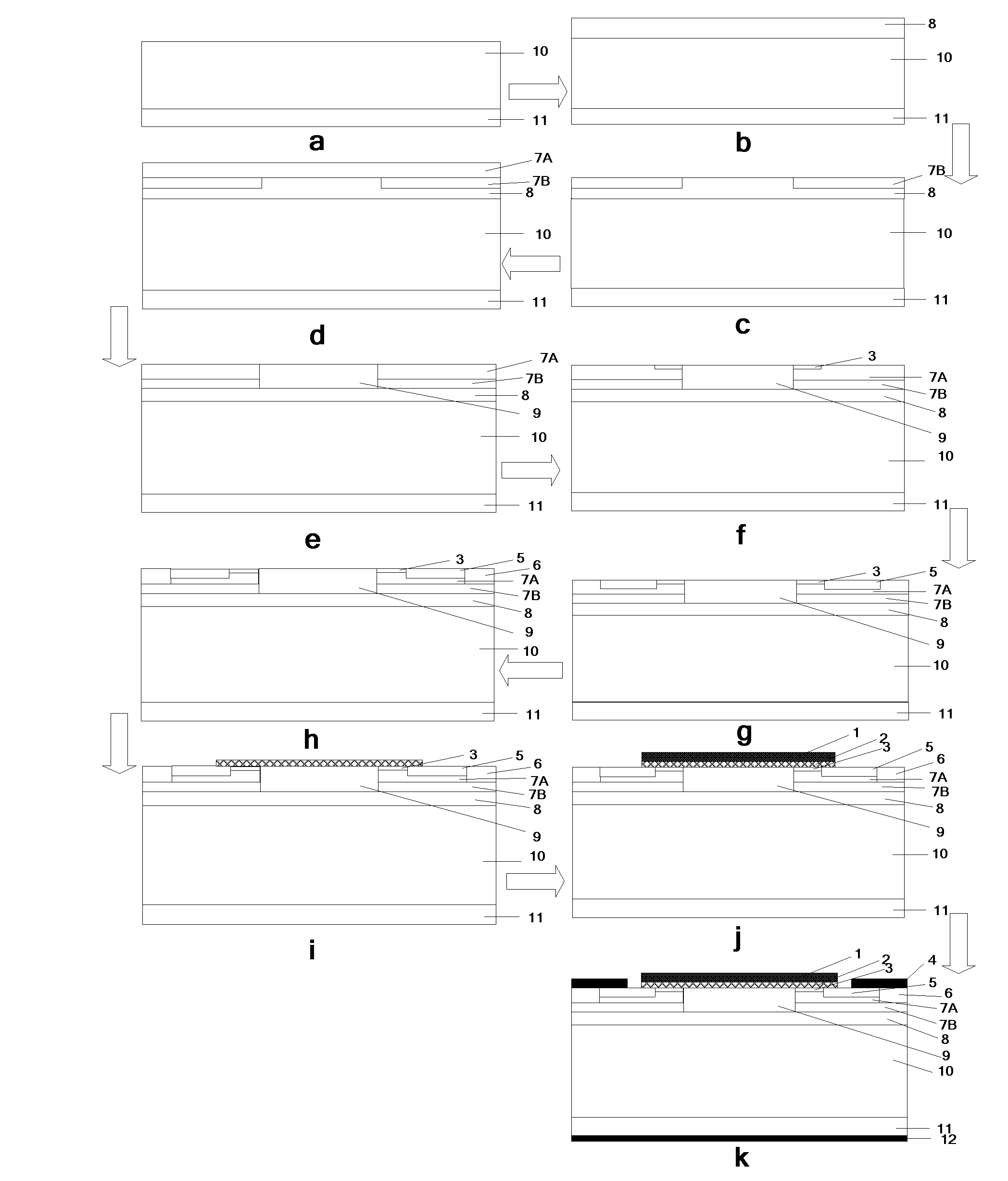 N-type buried-channel silicon carbide metal oxide semiconductor field effect transistor (DEMOSFET) device and preparation method thereof