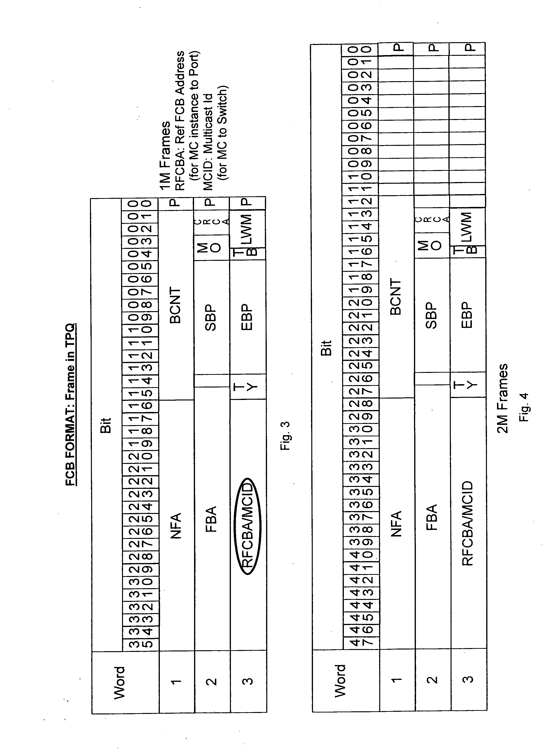 Flexible control block format for frame description and management