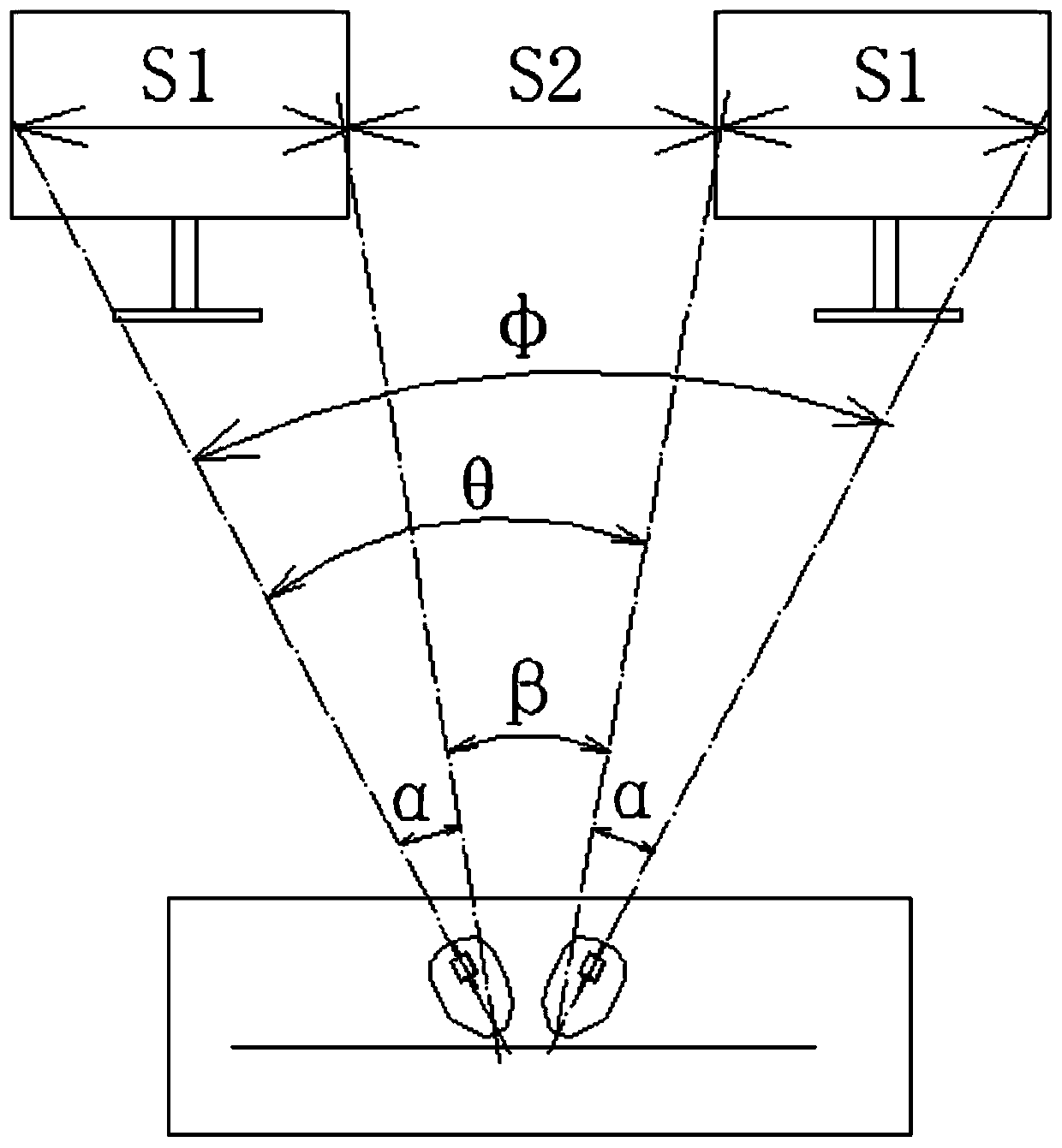 Transmitting module switching device for controlling two computers by a mouse and control method