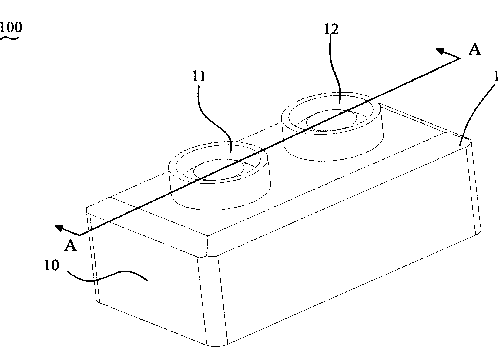 Distance detecting induction device