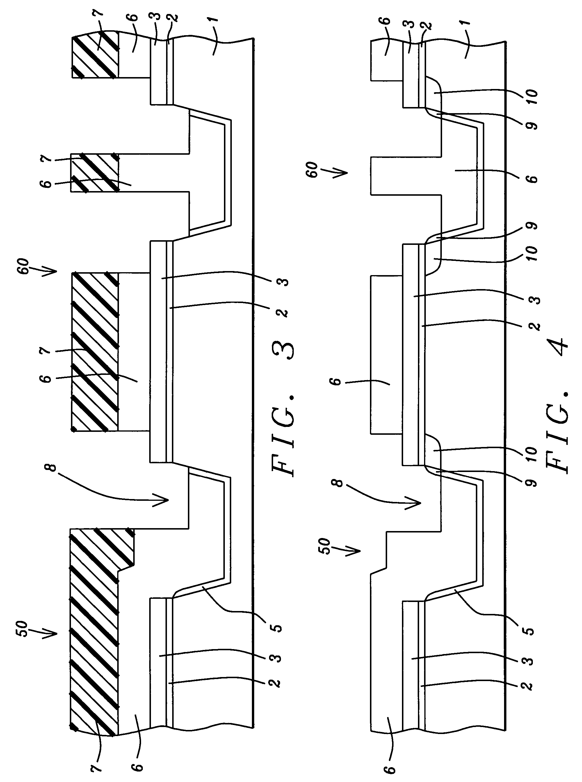 Method to reduce a capacitor depletion phenomena