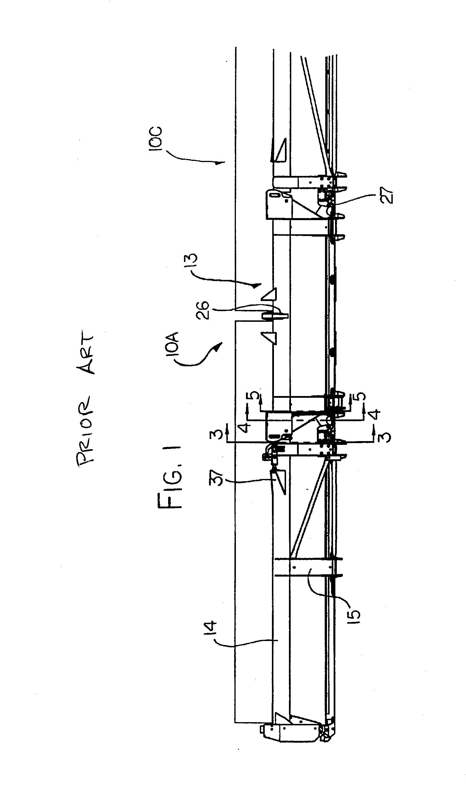 Gauge Wheels for a Multi-Section Agricultural Header