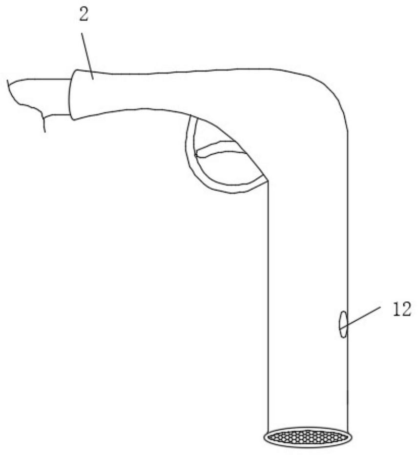 Automobile repair waste oil pumping equipment with tight connection structure and use method