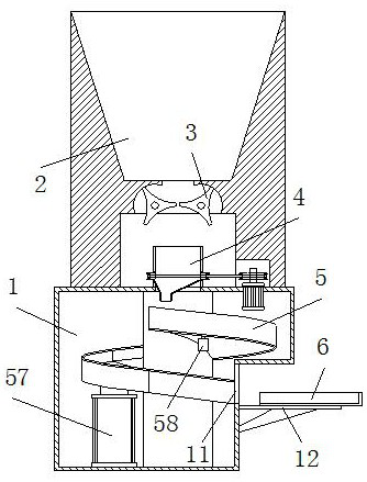 Bread making equipment for promoting starch digestion of wheat bread and working method of bread making equipment