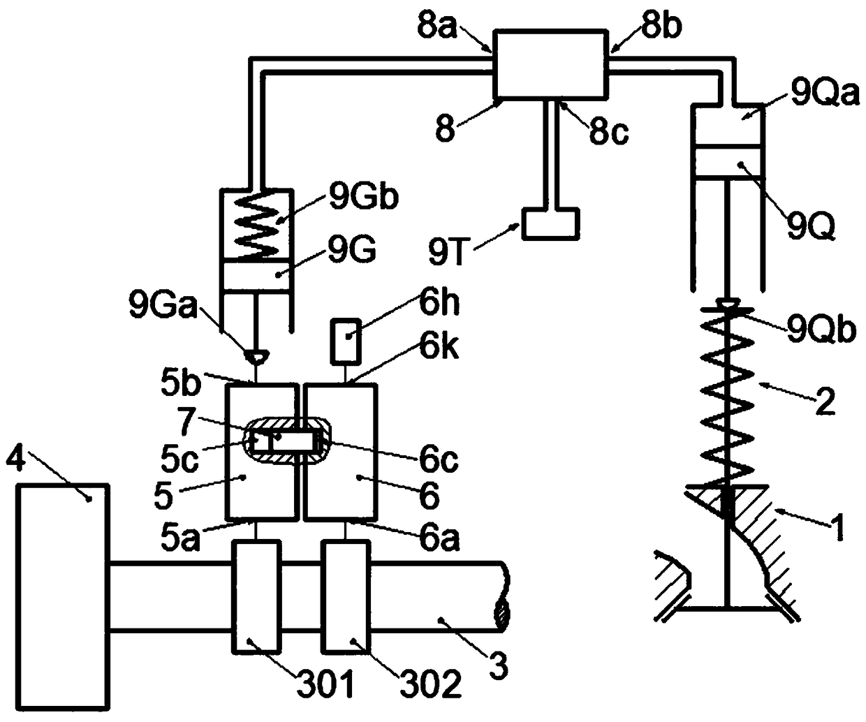 An Intensive Locking Multi-mode Hydraulic Variable Valve Drive System