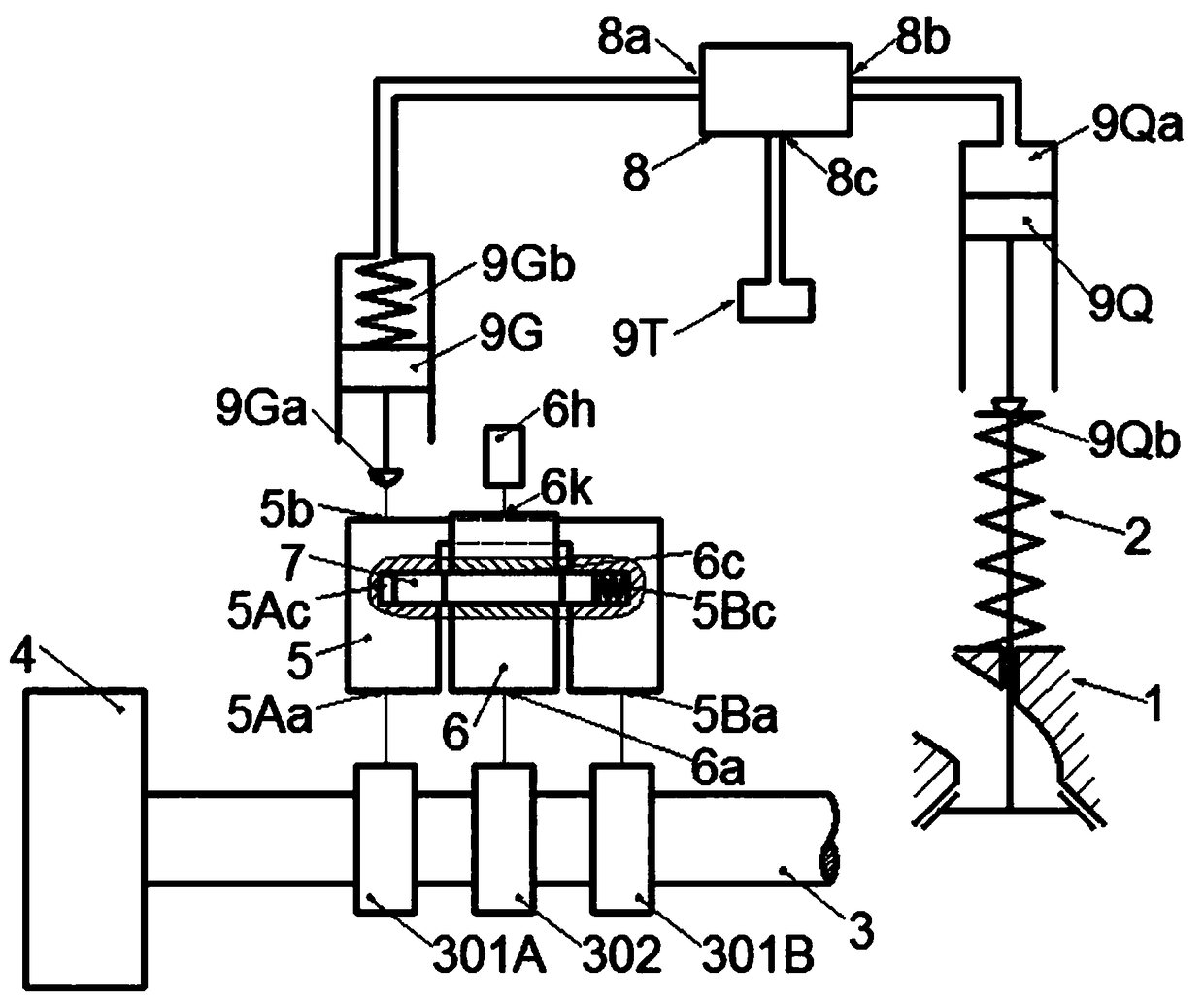 An Intensive Locking Multi-mode Hydraulic Variable Valve Drive System