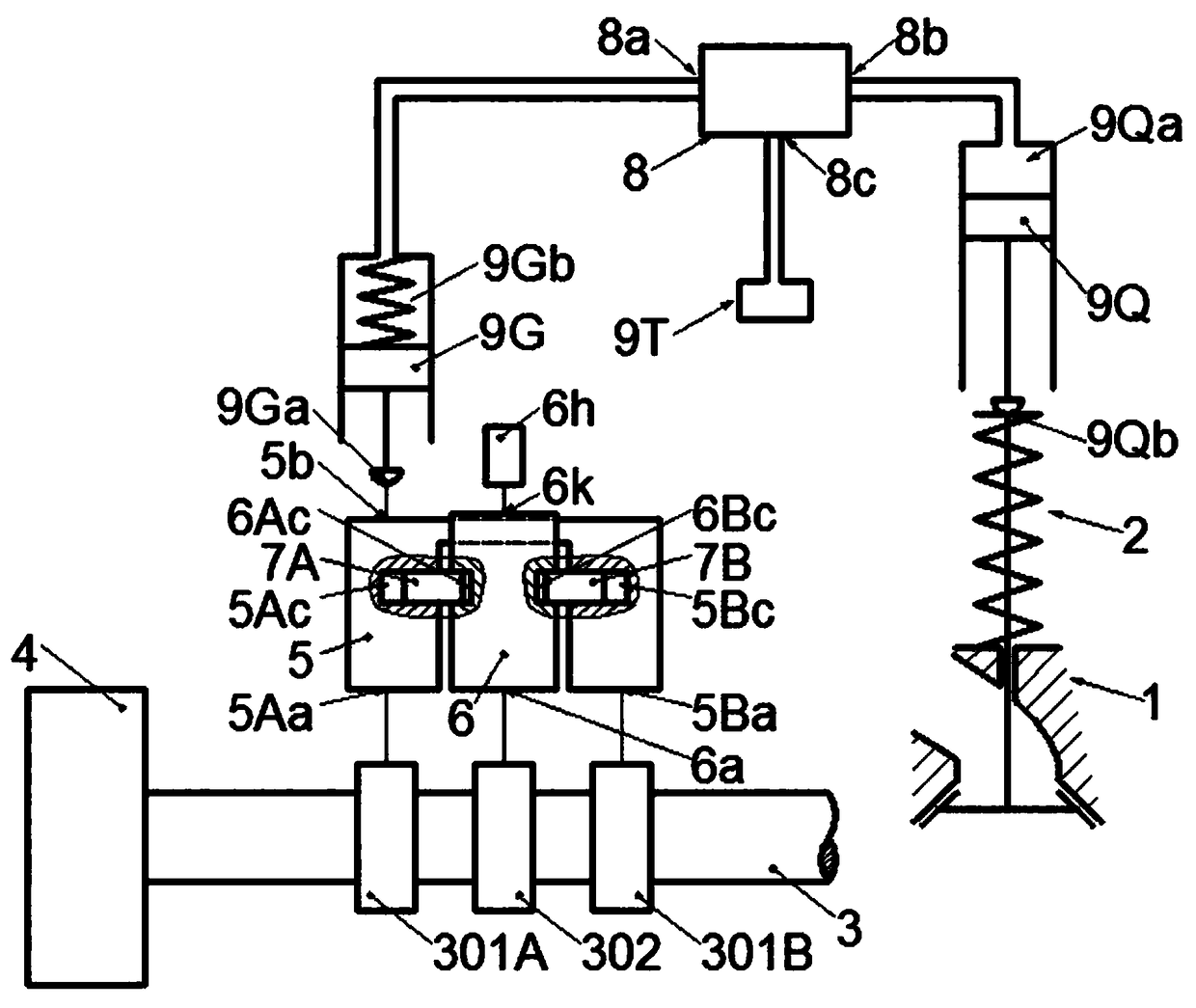 An Intensive Locking Multi-mode Hydraulic Variable Valve Drive System