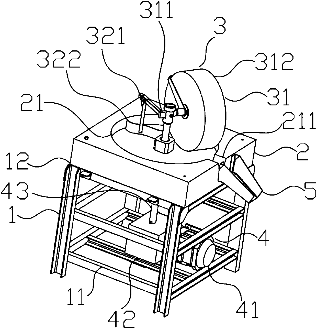 Squeezing equipment