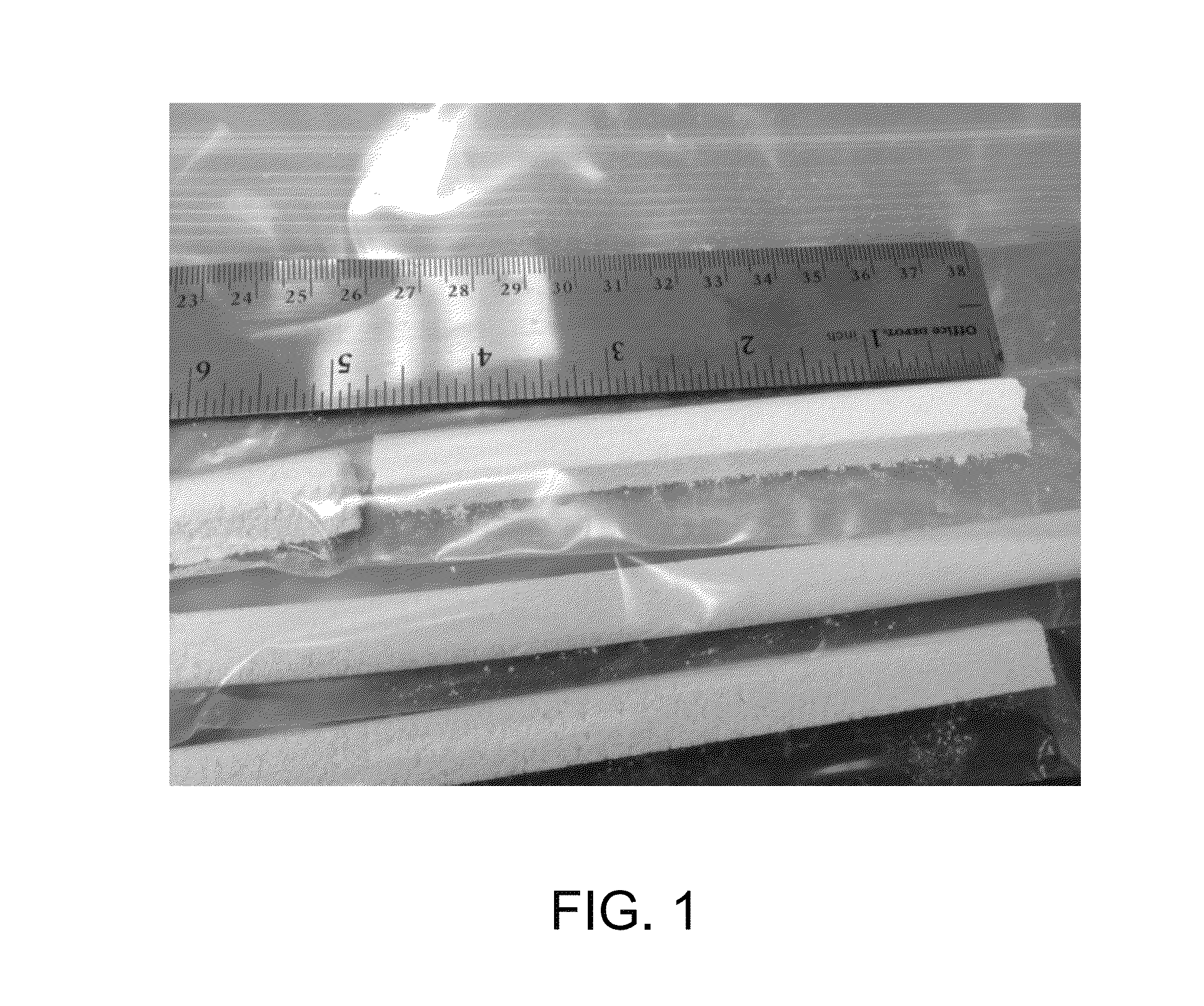 PLGA/HA hydroxyapatite composite bone grafts and method of making