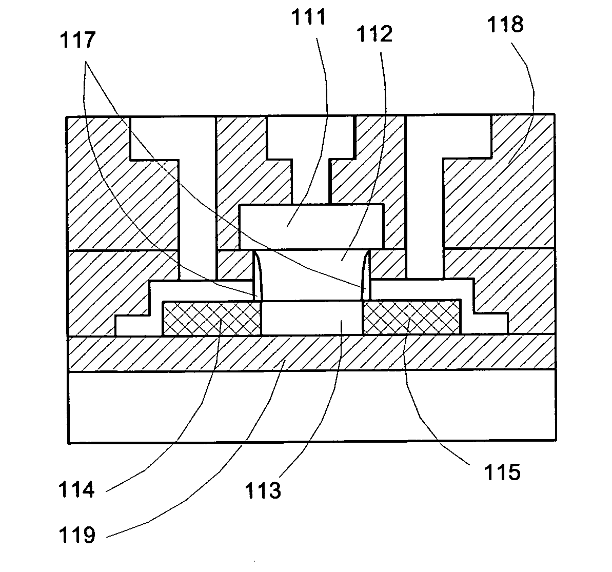 Selective etching processes of silicon nitride and indium oxide thin films for FeRAM device applications