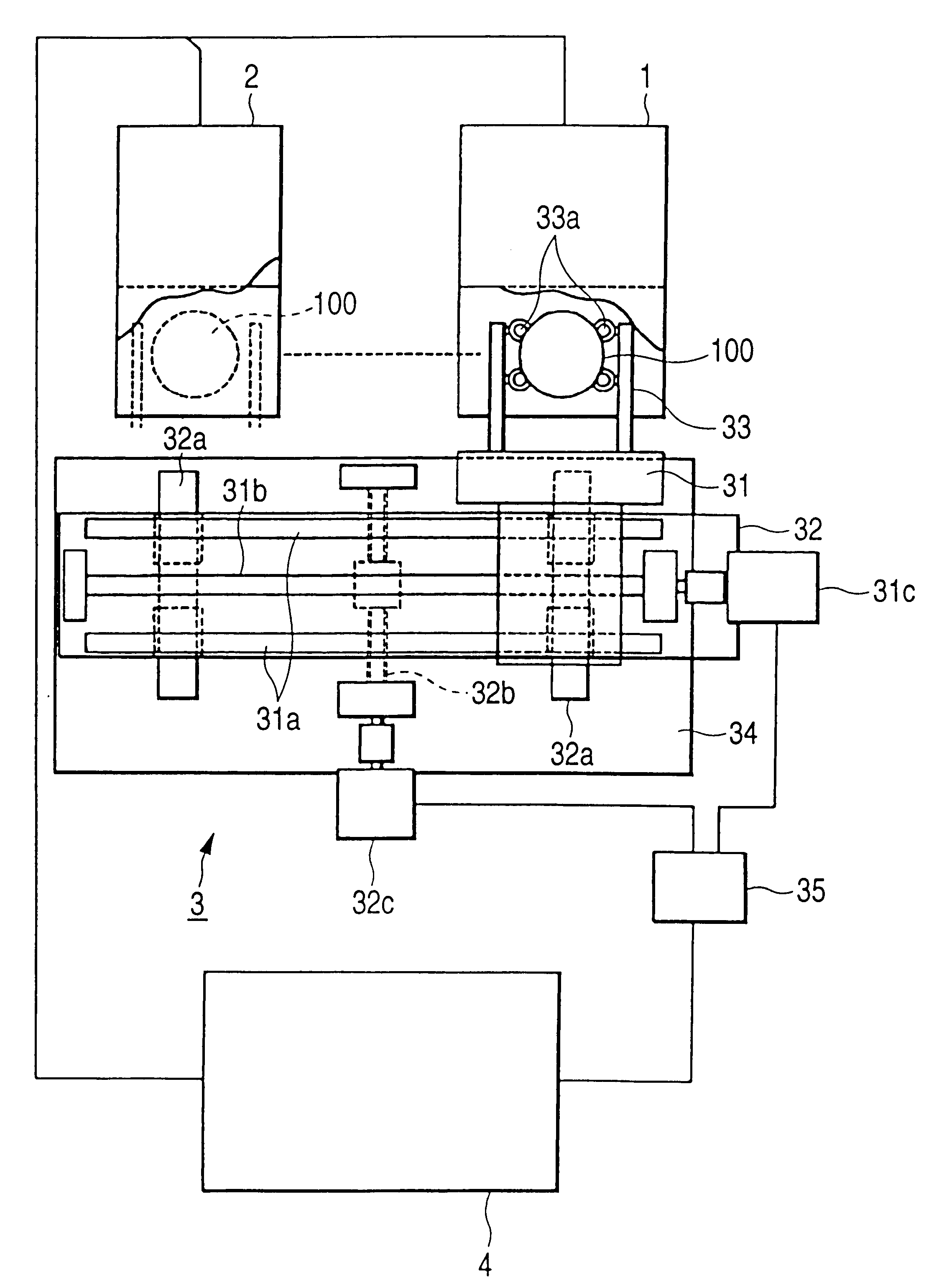 Method and apparatus for obtaining optical center lens, attaching lens to a lens holder, and producing lens