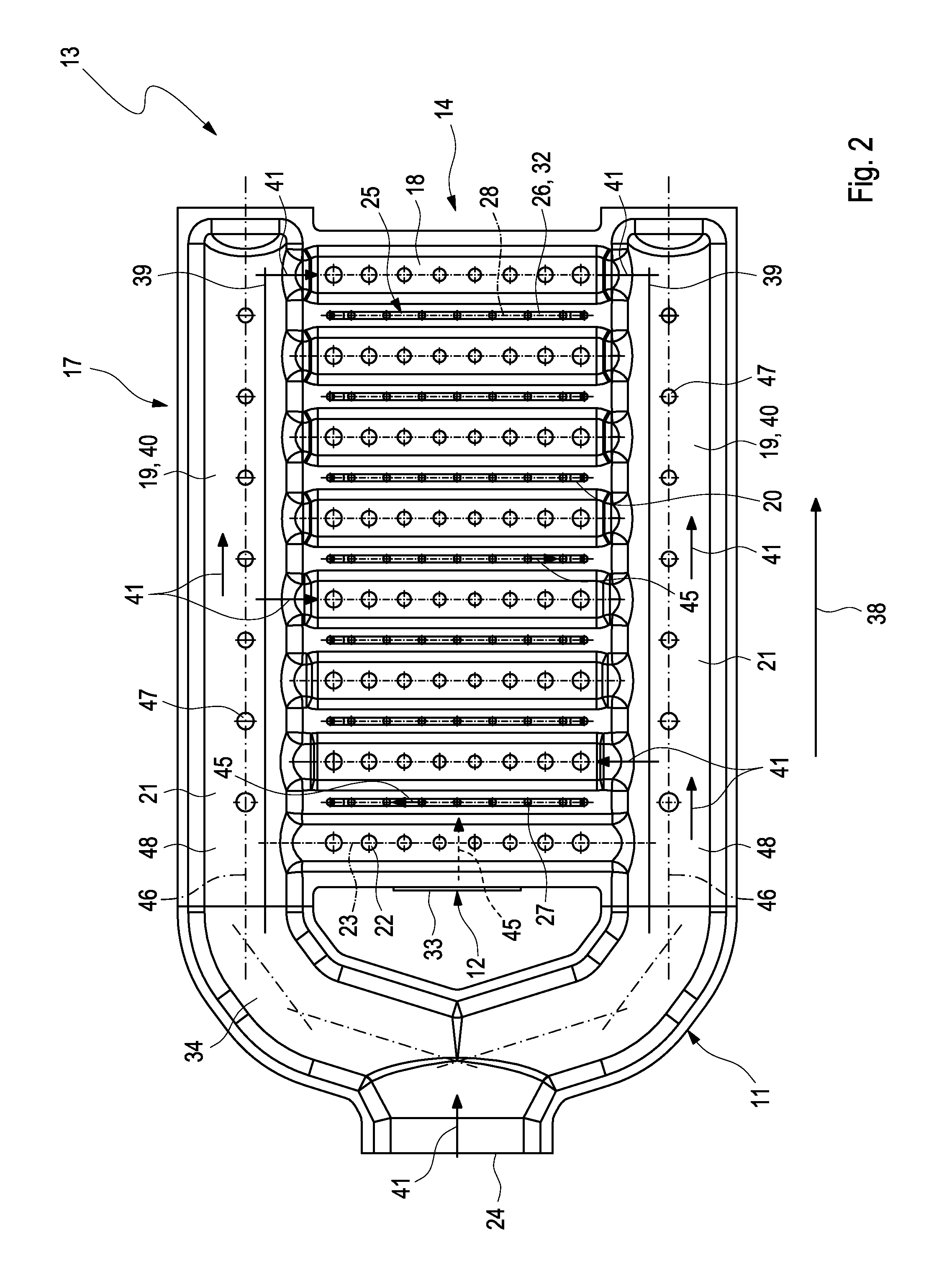 Residual gas burner