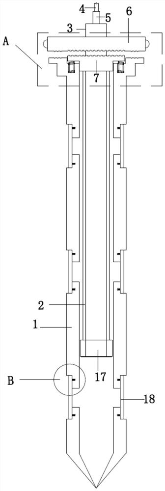 Accurate grouting and water plugging method suitable for silty-fine sand and silty-clay stratums