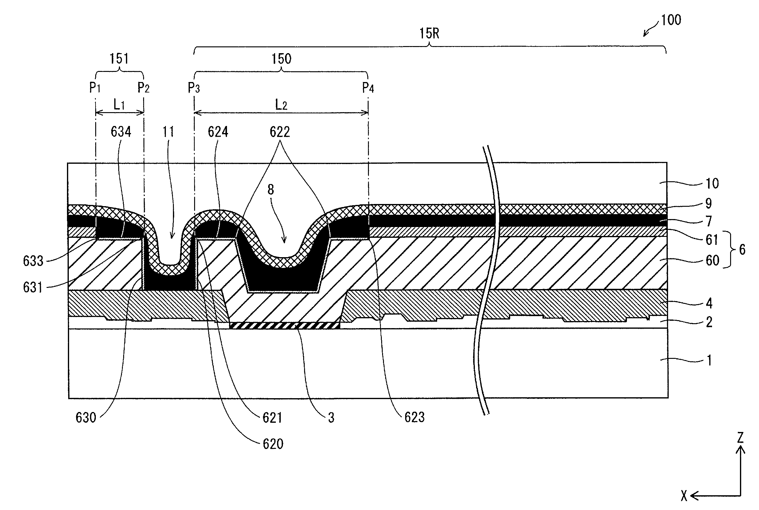 Organic EL display panel and method of manufacturing the same